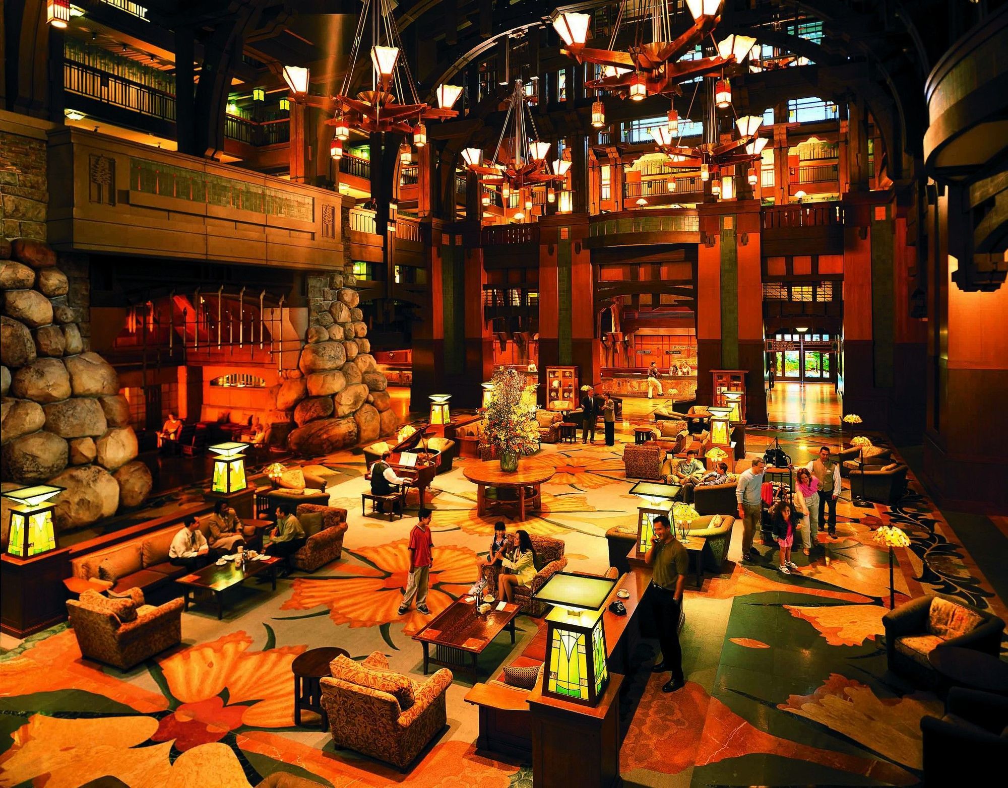 Disney'S Grand Californian Анагайм Інтер'єр фото